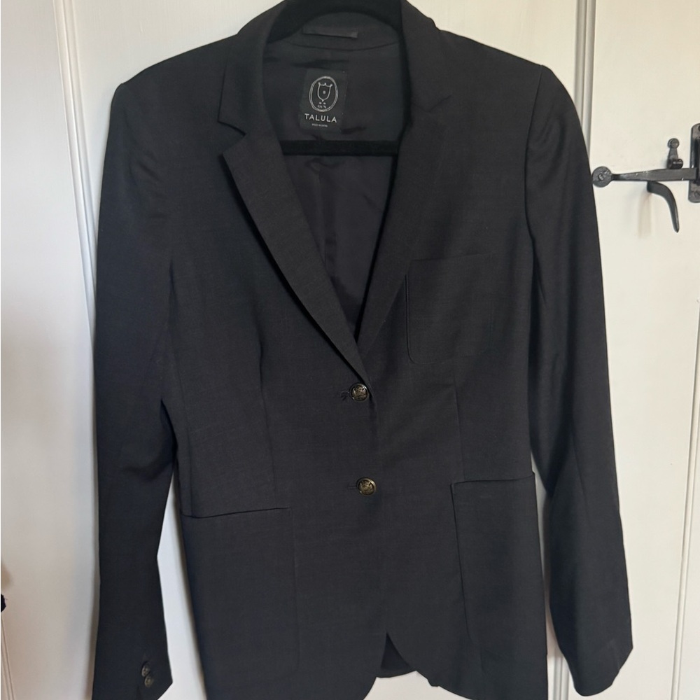 Aritzia Pewter Grey Blazer